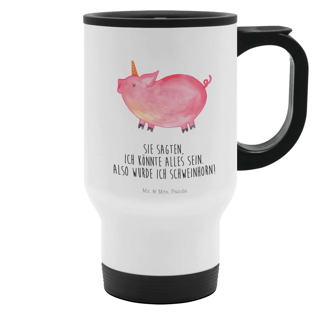 Thermobecher Einhorn Schweinhorn Thermobecher, To Go Becher, Thermotasse, Kaffeebecher, Isolierbecher, Thermobecher To Go, Warmhaltetasse, Edelstahlbecher, Reisebecher, Tasse mit Deckel, Thermobecher für 400 ml, Kaffeetasse zum Mitnehmen, Tasse zum Mitnehmen, Spülmaschinenfest, Einhorn, Einhörner, Einhorn Deko, Pegasus, Unicorn, Party, Spaß, Schwein, Schweinhorn, Bauer, witzig. lustig, Spruch, geschenk, Pig, Piggy, funny, english, englisch