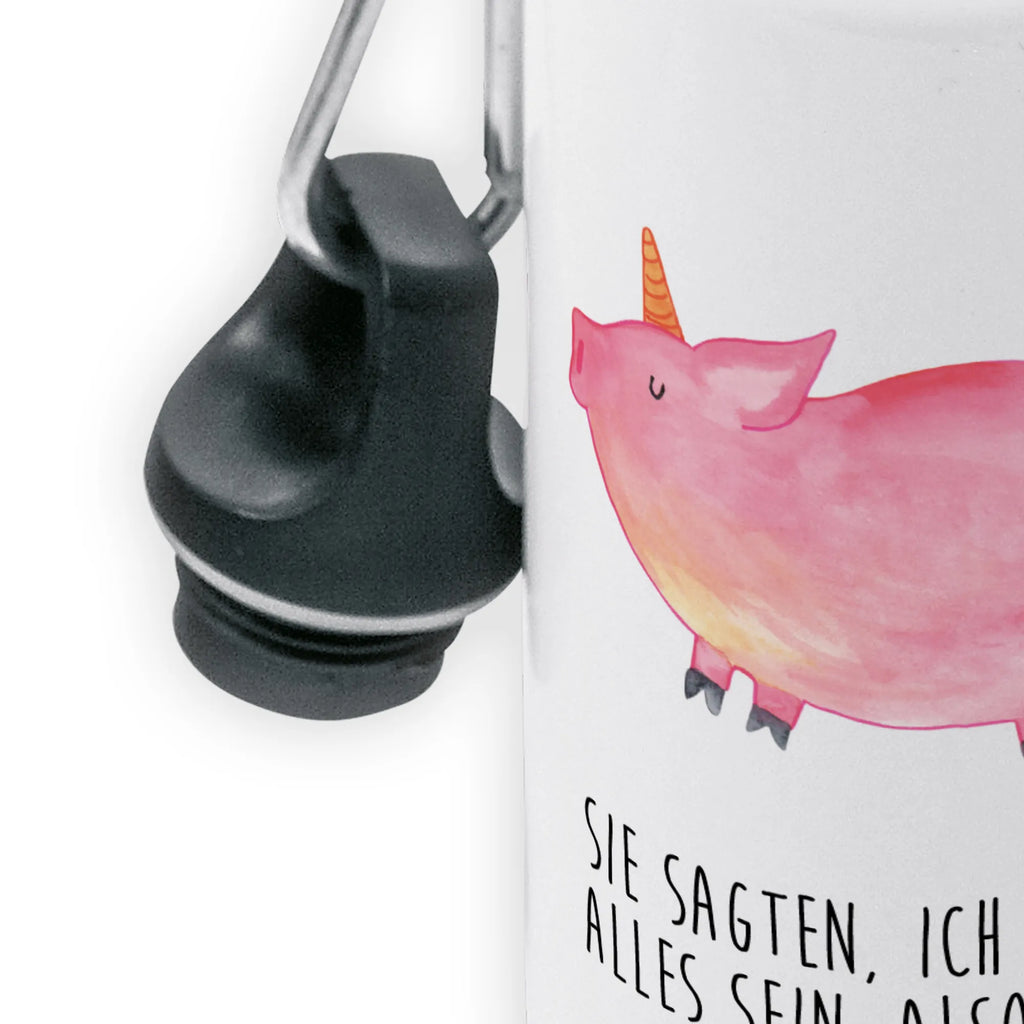 Kindertrinkflasche Einhorn Schwein Kindertrinkflasche, Kinder Trinkflasche, Trinkflasche, Flasche, Kinderflasche, Kinder, Kids, Kindergarten Flasche, Grundschule, Jungs, Mädchen, Einhorn, Einhörner, Einhorn Deko, Unicorn, Party, Spaß, Schwein, Schweinhorn, Bauer, witzig. lustig, Spruch, geschenk, Pig, Piggy, funny, english, englisch