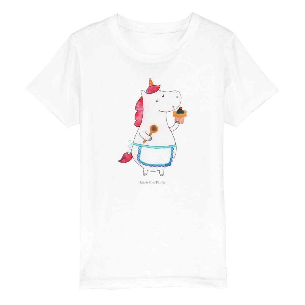 Organic Kinder T-Shirt Einhorn Küche Kinder T-Shirt, Kinder T-Shirt Mädchen, Kinder T-Shirt Jungen, Einhorn, Einhörner, Einhorn Deko, Pegasus, Unicorn, backen, Muffin, Motivation, Träumer, träumen, Bäckerin, Hobbykoch, Koch, Torte, Kuchen