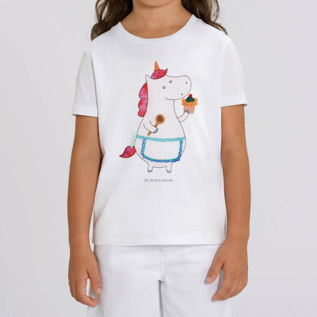 Organic Kinder T-Shirt Einhorn Küche Kinder T-Shirt, Kinder T-Shirt Mädchen, Kinder T-Shirt Jungen, Einhorn, Einhörner, Einhorn Deko, Pegasus, Unicorn, backen, Muffin, Motivation, Träumer, träumen, Bäckerin, Hobbykoch, Koch, Torte, Kuchen