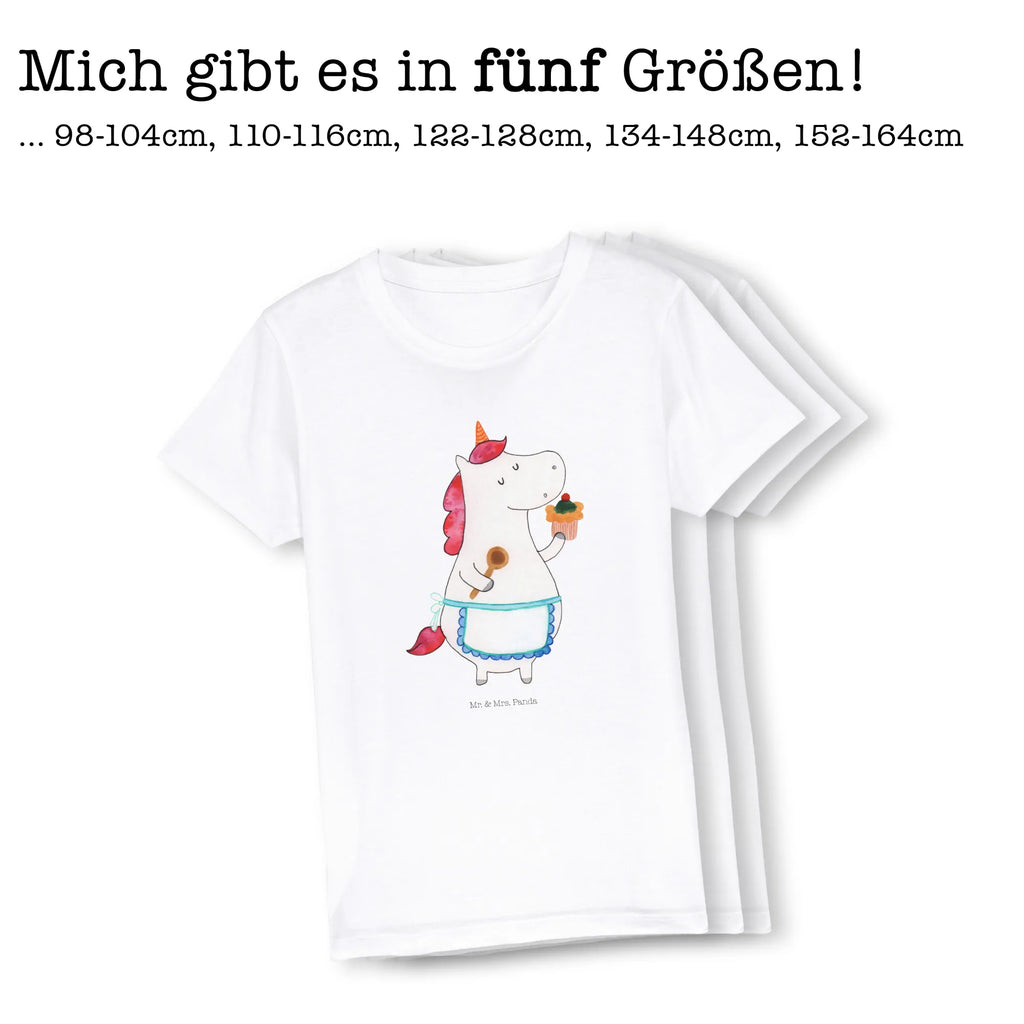 Organic Kinder T-Shirt Einhorn Küche Kinder T-Shirt, Kinder T-Shirt Mädchen, Kinder T-Shirt Jungen, Einhorn, Einhörner, Einhorn Deko, Pegasus, Unicorn, backen, Muffin, Motivation, Träumer, träumen, Bäckerin, Hobbykoch, Koch, Torte, Kuchen