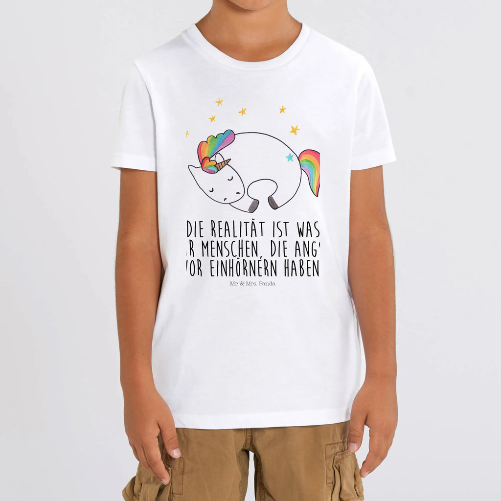 Organic Kinder T-Shirt Einhorn Nacht Kinder T-Shirt, Kinder T-Shirt Mädchen, Kinder T-Shirt Jungen, Einhorn, Einhörner, Einhorn Deko, Pegasus, Unicorn, Träume, Traum, unicorn, Realität, Menschen, Geschenk, Ruhe, Freundin