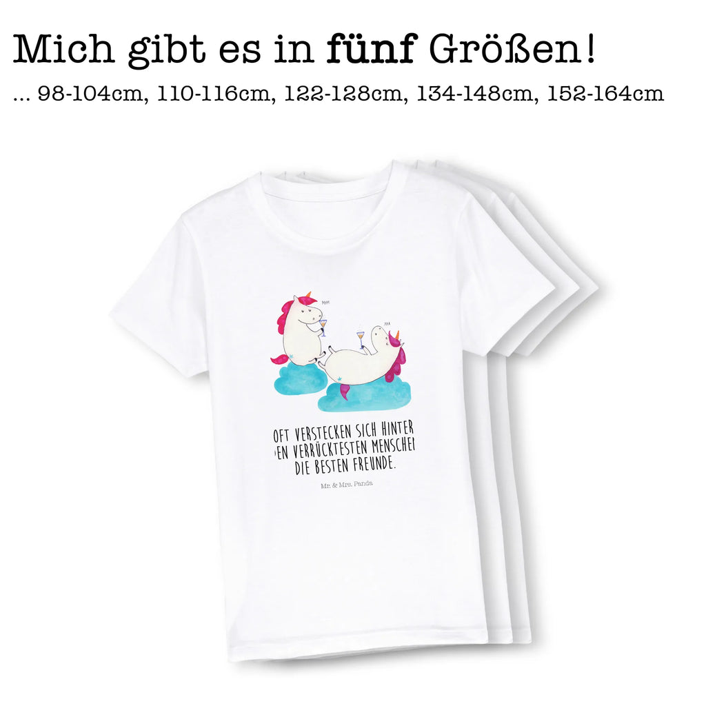 Organic Kinder T-Shirt Einhorn Sekt Kinder T-Shirt, Kinder T-Shirt Mädchen, Kinder T-Shirt Jungen, Einhorn, Einhörner, Einhorn Deko, Pegasus, Unicorn, Freundinnen, Freundin, BFF, Sekt, Mädelsabend, Spaß, Party, Korken, Anstoßen, Beste