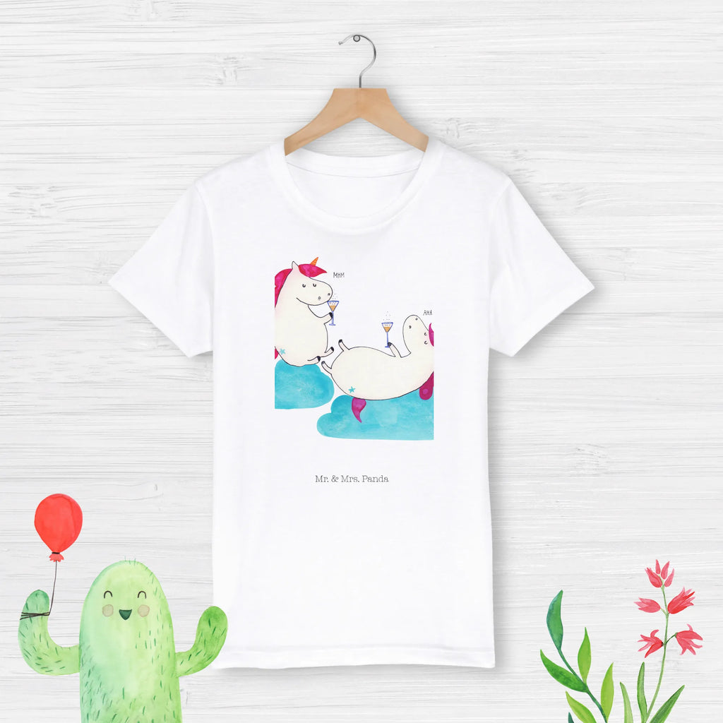 Organic Kinder T-Shirt Einhorn Sekt Kinder T-Shirt, Kinder T-Shirt Mädchen, Kinder T-Shirt Jungen, Einhorn, Einhörner, Einhorn Deko, Pegasus, Unicorn, Freundinnen, Freundin, BFF, Sekt, Mädelsabend, Spaß, Party, Korken, Anstoßen, Beste