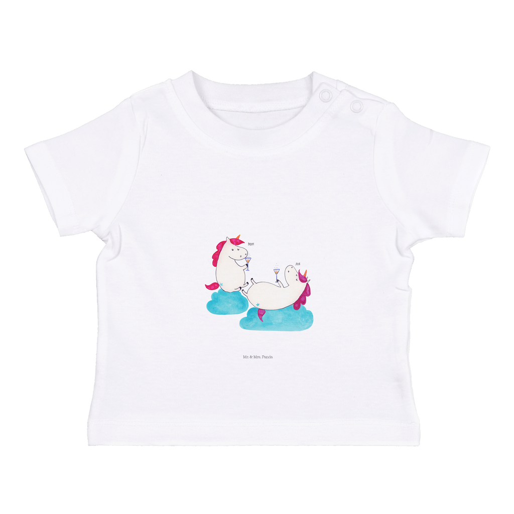 Organic Baby Shirt Einhorn Sekt Baby T-Shirt, Jungen Baby T-Shirt, Mädchen Baby T-Shirt, Shirt, Einhorn, Einhörner, Einhorn Deko, Pegasus, Unicorn, Freundinnen, Freundin, BFF, Sekt, Mädelsabend, Spaß, Party, Korken, Anstoßen, Beste