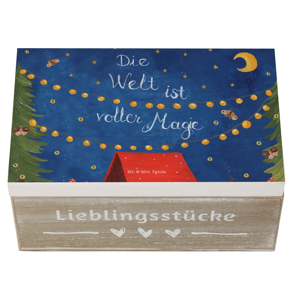 Holzkiste Die Welt ist voller Magie Holzkiste, Kiste, Schatzkiste, Truhe, Schatulle, XXL, Erinnerungsbox, Erinnerungskiste, Dekokiste, Aufbewahrungsbox, Geschenkbox, Geschenkdose, Blumen Deko, Frühlings Deko, Sommer Deko, Dekoration, positive Botschaft, Naturliebhaber, Outdoor, Natur, Abenteuer