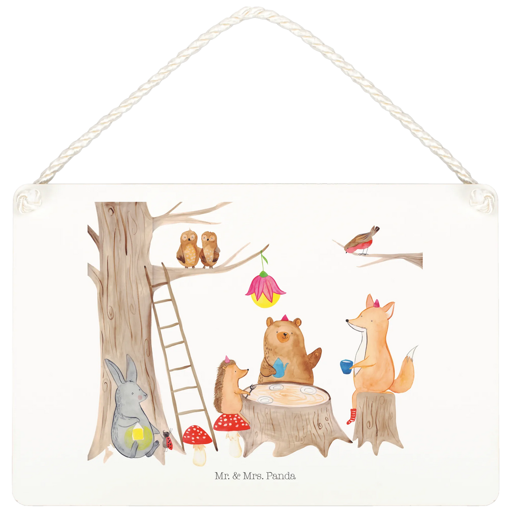 Deko Schild Waldtiere Picknick Dekoschild, Deko Schild, Schild, Tür Schild, Türschild, Holzschild, Wandschild, Wanddeko, Tiermotive, Gute Laune, lustige Sprüche, Tiere, Waldtiere, Picknick, Wald, Fuchs, Hase, Igel, Maus, Eichhörnchen