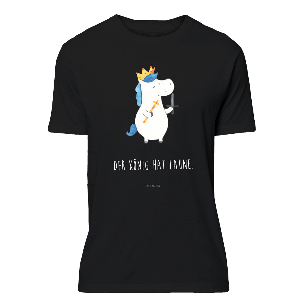 T-Shirt Standard Einhorn König mit Schwert T-Shirt, Shirt, Tshirt, Lustiges T-Shirt, T-Shirt mit Spruch, Party, Junggesellenabschied, Jubiläum, Geburstag, Herrn, Damen, Männer, Frauen, Schlafshirt, Nachthemd, Sprüche, Einhorn, Einhörner, Einhorn Deko, Pegasus, Unicorn, König, Ritter, Mittelalter