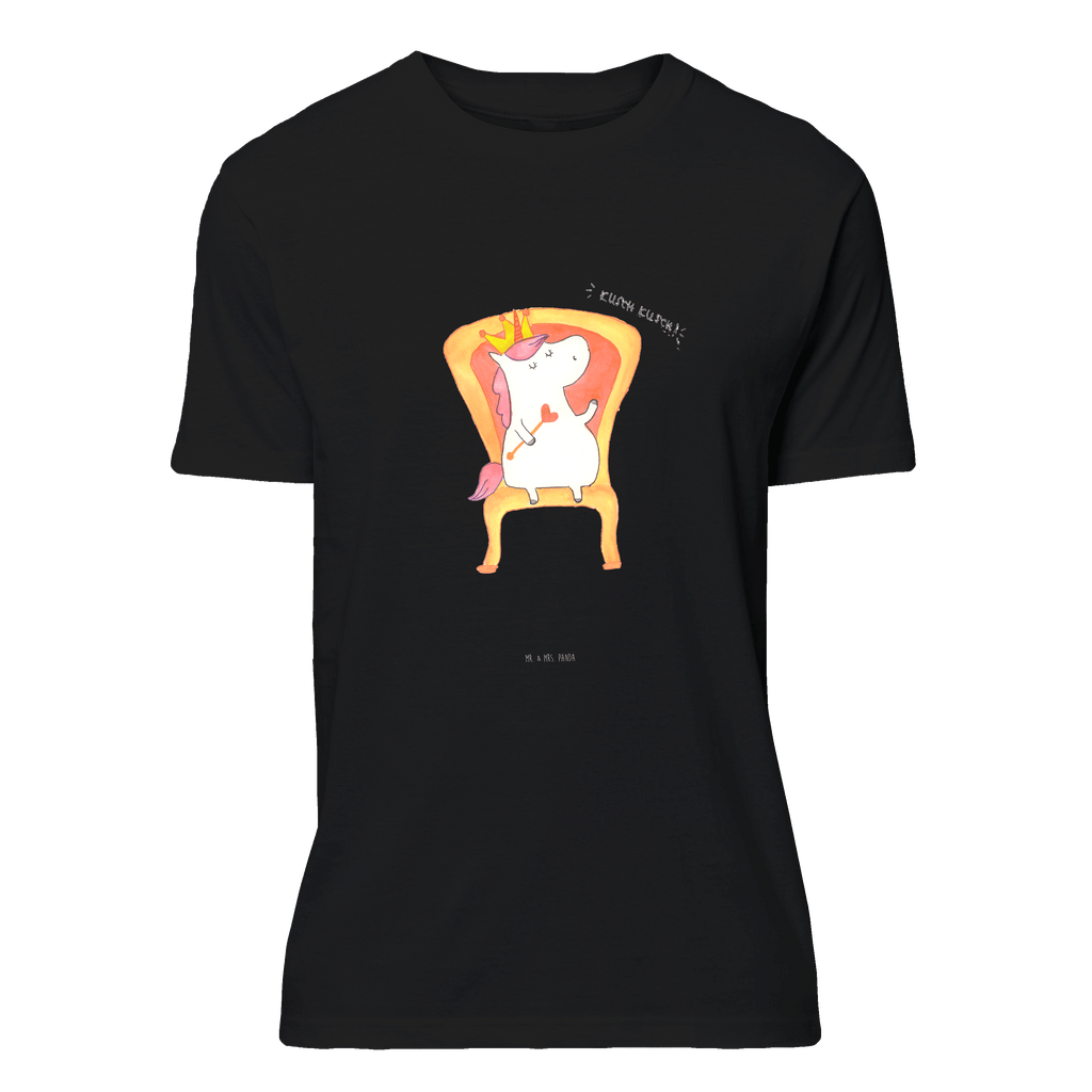 T-Shirt Standard Einhorn König T-Shirt, Shirt, Tshirt, Lustiges T-Shirt, T-Shirt mit Spruch, Party, Junggesellenabschied, Jubiläum, Geburstag, Herrn, Damen, Männer, Frauen, Schlafshirt, Nachthemd, Sprüche, Einhorn, Einhörner, Einhorn Deko, Pegasus, Unicorn, König, Präsident, Bundeskanzler, Herrscher, Kaiser, Prinzessin, Krone