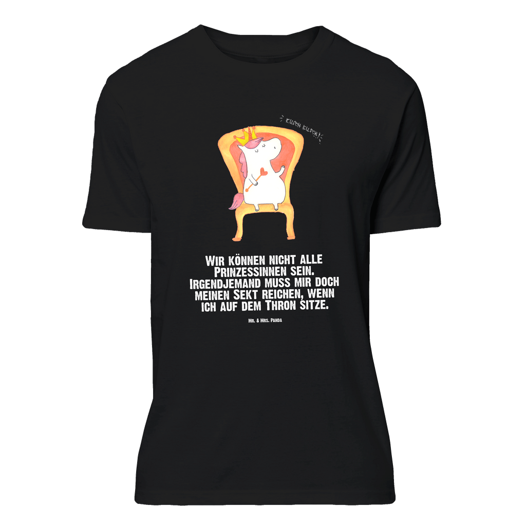 T-Shirt Standard Einhorn König T-Shirt, Shirt, Tshirt, Lustiges T-Shirt, T-Shirt mit Spruch, Party, Junggesellenabschied, Jubiläum, Geburstag, Herrn, Damen, Männer, Frauen, Schlafshirt, Nachthemd, Sprüche, Einhorn, Einhörner, Einhorn Deko, Pegasus, Unicorn, König, Präsident, Bundeskanzler, Herrscher, Kaiser, Prinzessin, Krone