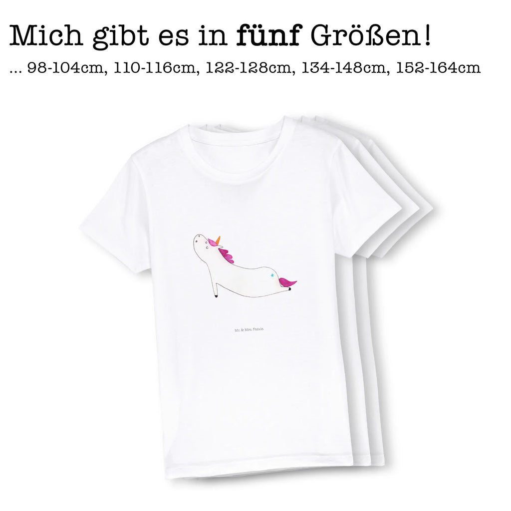 Organic Kinder T-Shirt Einhorn Yoga Kinder T-Shirt, Kinder T-Shirt Mädchen, Kinder T-Shirt Jungen, Einhorn, Einhörner, Einhorn Deko, Pegasus, Unicorn, Yoga, Namaste, Achtsamkeit, Entspannung, Joga, Yogamatte, Sport, lustig, witzig, süß