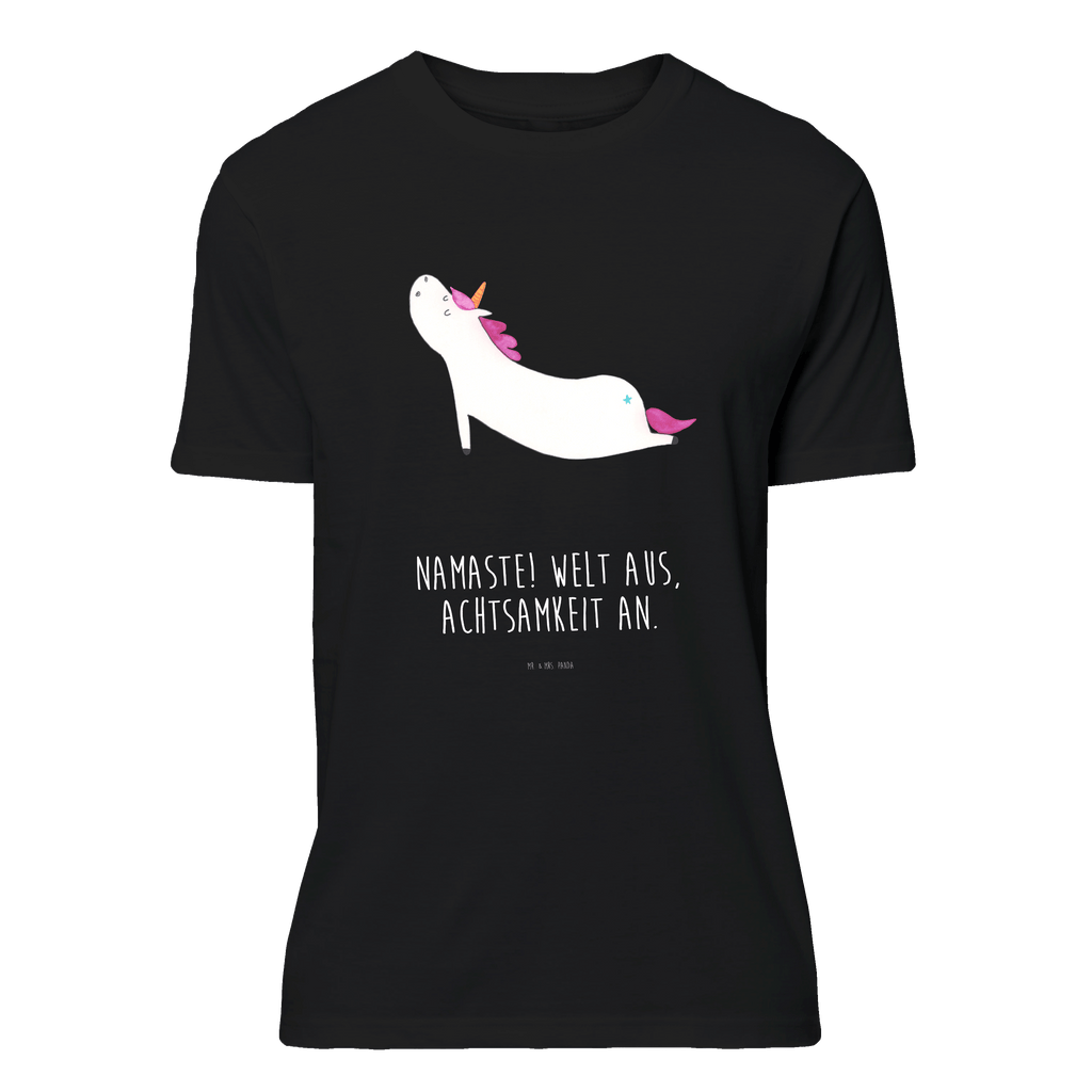 T-Shirt Standard Einhorn Yoga T-Shirt, Shirt, Tshirt, Lustiges T-Shirt, T-Shirt mit Spruch, Party, Junggesellenabschied, Jubiläum, Geburstag, Herrn, Damen, Männer, Frauen, Schlafshirt, Nachthemd, Sprüche, Einhorn, Einhörner, Einhorn Deko, Pegasus, Unicorn, Yoga, Namaste, Achtsamkeit, Entspannung, Joga, Yogamatte, Sport, lustig, witzig, süß