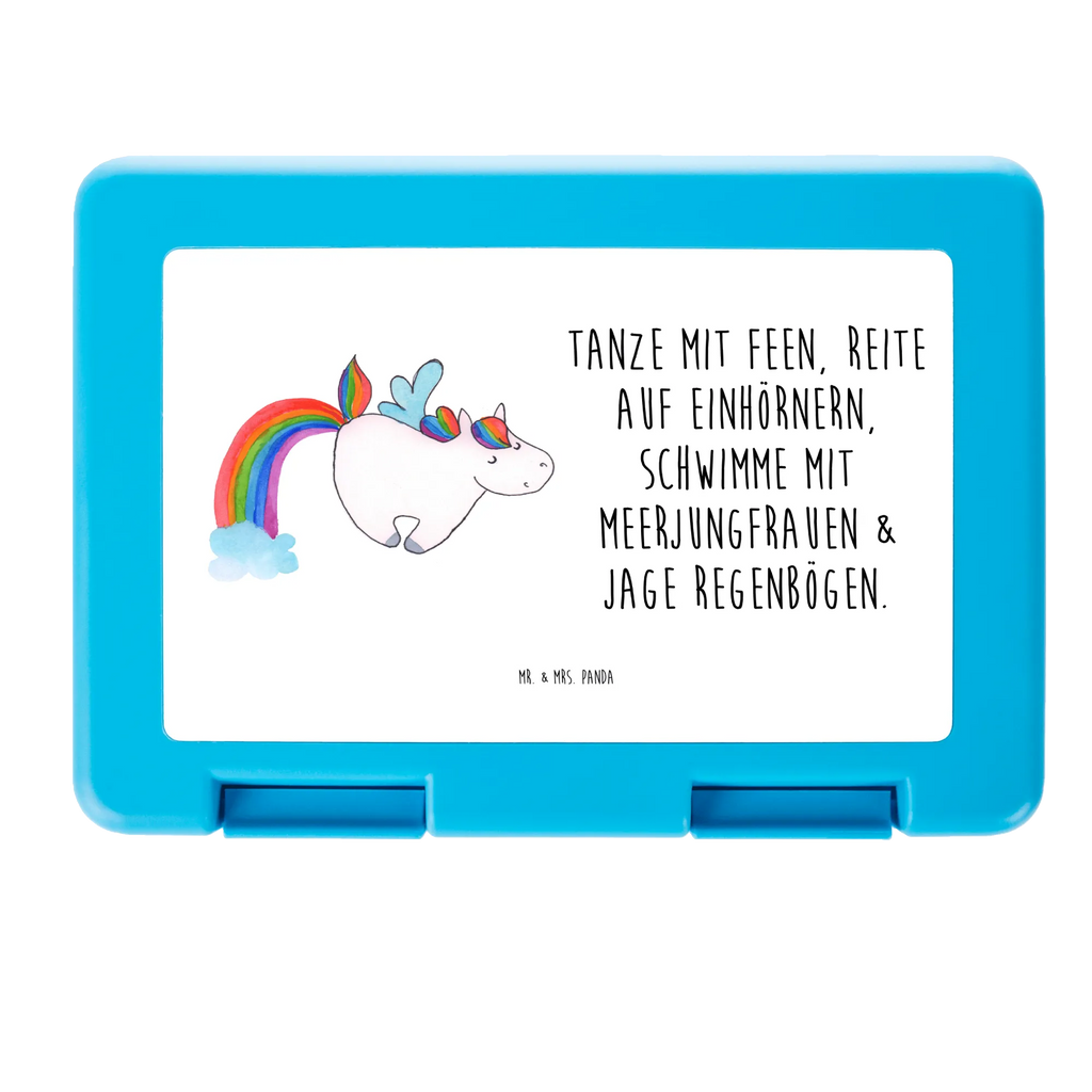 Brotdose Einhorn Fliegendes Pferd Brotbox, Snackbox, Lunch box, Butterbrotdose, Brotzeitbox, Einhorn, Einhörner, Einhorn Deko, Pegasus, Unicorn, Regenbogen, Spielen, Realität, Glitzer, Erwachsenwerden