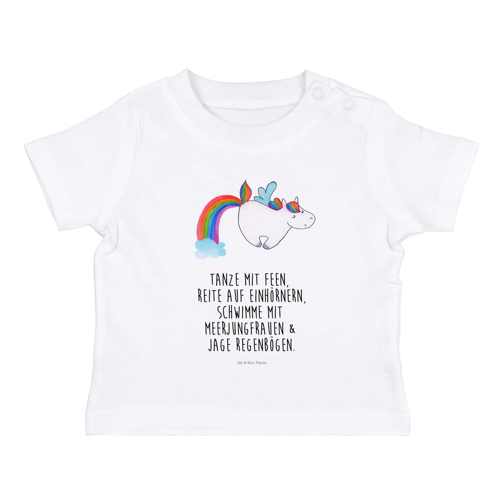 Organic Baby Shirt Einhorn Pegasus Baby T-Shirt, Jungen Baby T-Shirt, Mädchen Baby T-Shirt, Shirt, Einhorn, Einhörner, Einhorn Deko, Pegasus, Unicorn, Regenbogen, Spielen, Realität, Glitzer, Erwachsenwerden