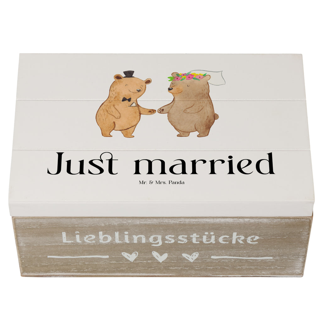 Holzkiste Bären Heirat Holzkiste, Kiste, Schatzkiste, Truhe, Schatulle, XXL, Erinnerungsbox, Erinnerungskiste, Dekokiste, Aufbewahrungsbox, Geschenkbox, Geschenkdose, Hochzeit, Hochzeitsgeschenk, Ehe, Hochzeitsfeier, Trauung, Trauungsgeschenk, Hochzeitskarte, Verlobungsfeier, Verlobungsgeschenk, Hochzeitsgeschenkideen, Hochzeitsgeschenke für Brautpaar, Hochzeitstag, Geschenk zur Hochzeit