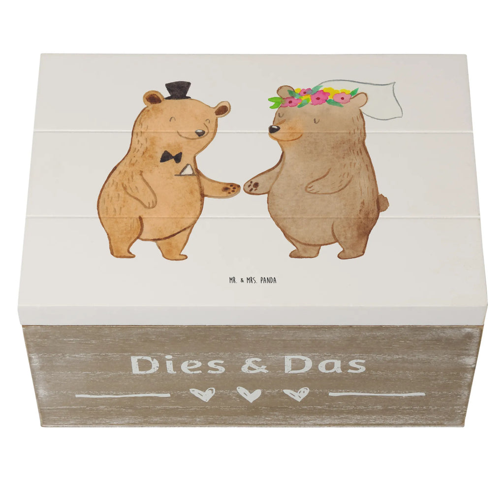 Holzkiste Bären Heirat Holzkiste, Kiste, Schatzkiste, Truhe, Schatulle, XXL, Erinnerungsbox, Erinnerungskiste, Dekokiste, Aufbewahrungsbox, Geschenkbox, Geschenkdose, Hochzeit, Hochzeitsgeschenk, Ehe, Hochzeitsfeier, Trauung, Trauungsgeschenk, Hochzeitskarte, Verlobungsfeier, Verlobungsgeschenk, Hochzeitsgeschenkideen, Hochzeitsgeschenke für Brautpaar, Hochzeitstag, Geschenk zur Hochzeit