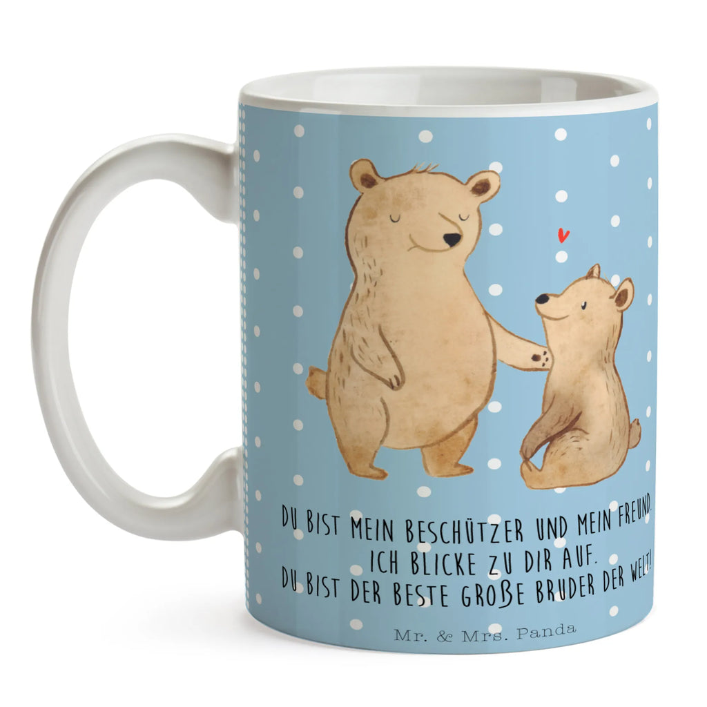 Tasse Bär Großer Bruder Tasse, Kaffeetasse, Teetasse, Becher, Kaffeebecher, Teebecher, Keramiktasse, Porzellantasse, Büro Tasse, Geschenk Tasse, Tasse Sprüche, Tasse Motive, Kaffeetassen, Tasse bedrucken, Designer Tasse, Cappuccino Tassen, Schöne Teetassen, Familie, Vatertag, Muttertag, Bruder, Schwester, Mama, Papa, Oma, Opa, Großer Bruder, Geschwister, bester Bruder, Brudi, Bär, Bären