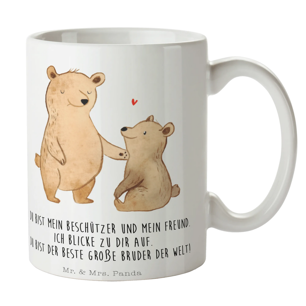 Tasse Bär Großer Bruder Tasse, Kaffeetasse, Teetasse, Becher, Kaffeebecher, Teebecher, Keramiktasse, Porzellantasse, Büro Tasse, Geschenk Tasse, Tasse Sprüche, Tasse Motive, Kaffeetassen, Tasse bedrucken, Designer Tasse, Cappuccino Tassen, Schöne Teetassen, Familie, Vatertag, Muttertag, Bruder, Schwester, Mama, Papa, Oma, Opa, Großer Bruder, Geschwister, bester Bruder, Brudi, Bär, Bären