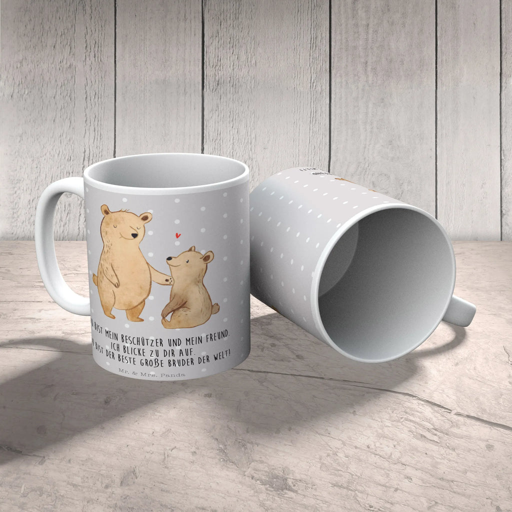 Tasse Bär Großer Bruder Tasse, Kaffeetasse, Teetasse, Becher, Kaffeebecher, Teebecher, Keramiktasse, Porzellantasse, Büro Tasse, Geschenk Tasse, Tasse Sprüche, Tasse Motive, Kaffeetassen, Tasse bedrucken, Designer Tasse, Cappuccino Tassen, Schöne Teetassen, Familie, Vatertag, Muttertag, Bruder, Schwester, Mama, Papa, Oma, Opa, Großer Bruder, Geschwister, bester Bruder, Brudi, Bär, Bären