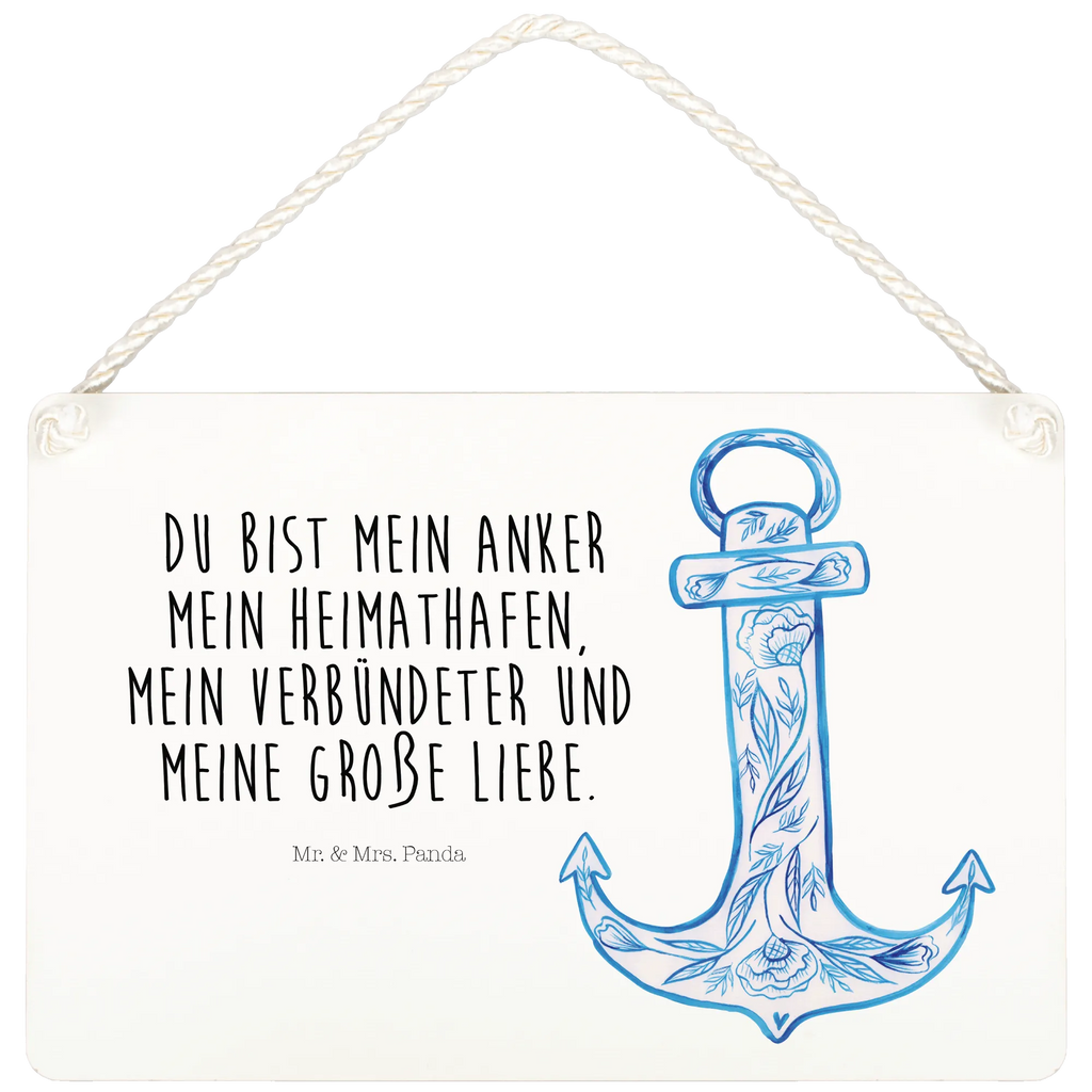 Deko Schild Anker Blau Dekoschild, Deko Schild, Schild, Tür Schild, Türschild, Holzschild, Wandschild, Wanddeko, Tiermotive, Gute Laune, lustige Sprüche, Tiere