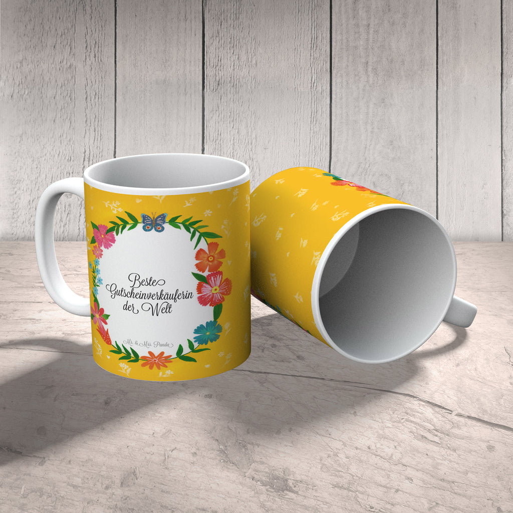 Tasse Gutscheinverkäuferin Tasse, Kaffeetasse, Teetasse, Becher, Kaffeebecher, Teebecher, Keramiktasse, Porzellantasse, Büro Tasse, Geschenk Tasse, Tasse Sprüche, Tasse Motive, Kaffeetassen, Tasse bedrucken, Designer Tasse, Cappuccino Tassen, Schöne Teetassen, Geschenk