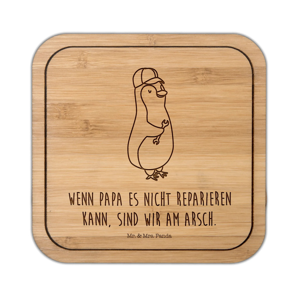 Untersetzer quadratisch Wenn Papa es nicht reparieren kann, sind wir am Arsch Untersetzer, Bierdeckel, Glasuntersetzer, Untersetzer Gläser, Getränkeuntersetzer, Familie, Vatertag, Muttertag, Bruder, Schwester, Mama, Papa, Oma, Opa, Vater, Geschenk Papa, Bester Papa der Welt