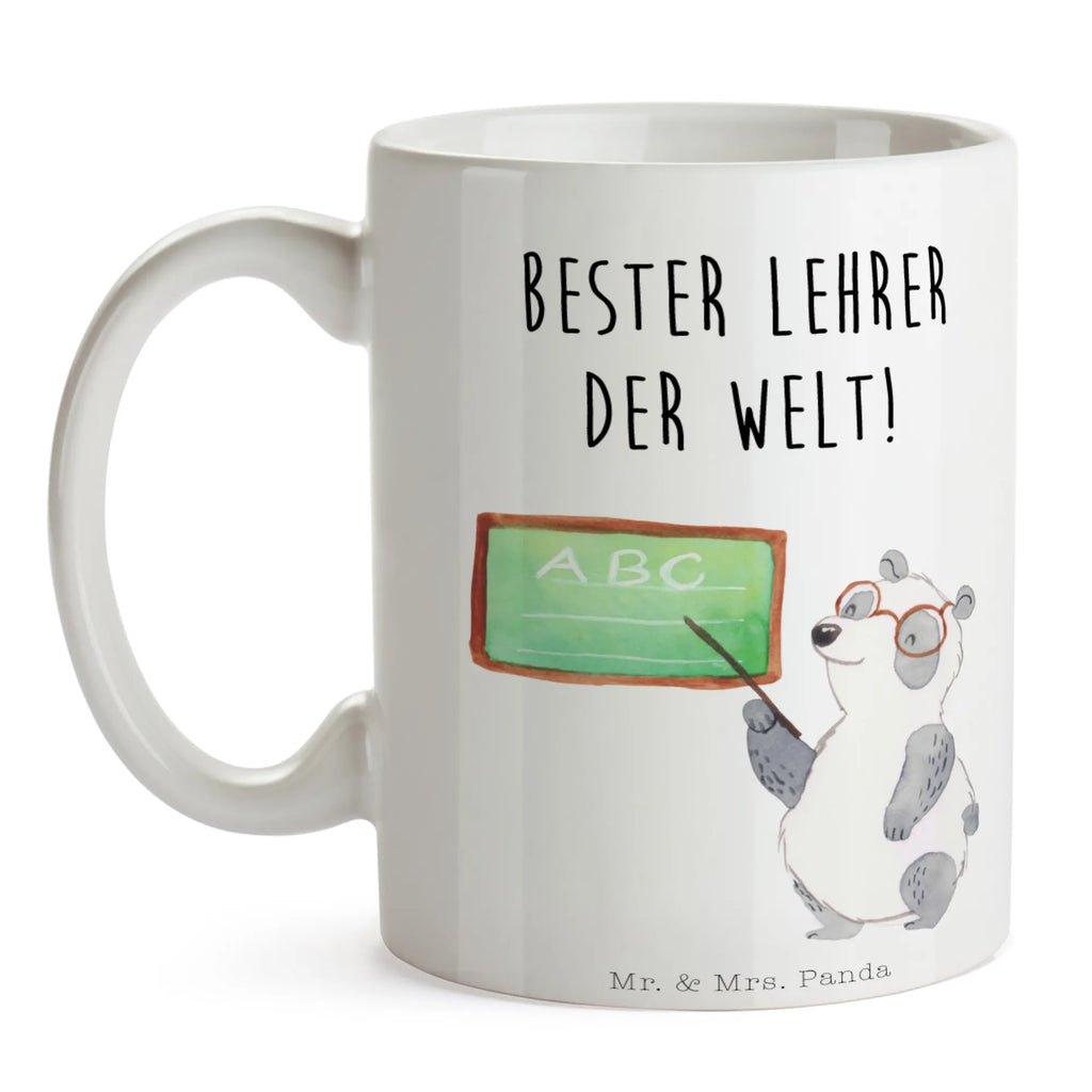 Tasse Panda Lehrer Tasse, Kaffeetasse, Teetasse, Becher, Kaffeebecher, Teebecher, Keramiktasse, Porzellantasse, Büro Tasse, Geschenk Tasse, Tasse Sprüche, Tasse Motive, Kaffeetassen, Tasse bedrucken, Designer Tasse, Cappuccino Tassen, Schöne Teetassen, Tiermotive, Gute Laune, lustige Sprüche, Tiere