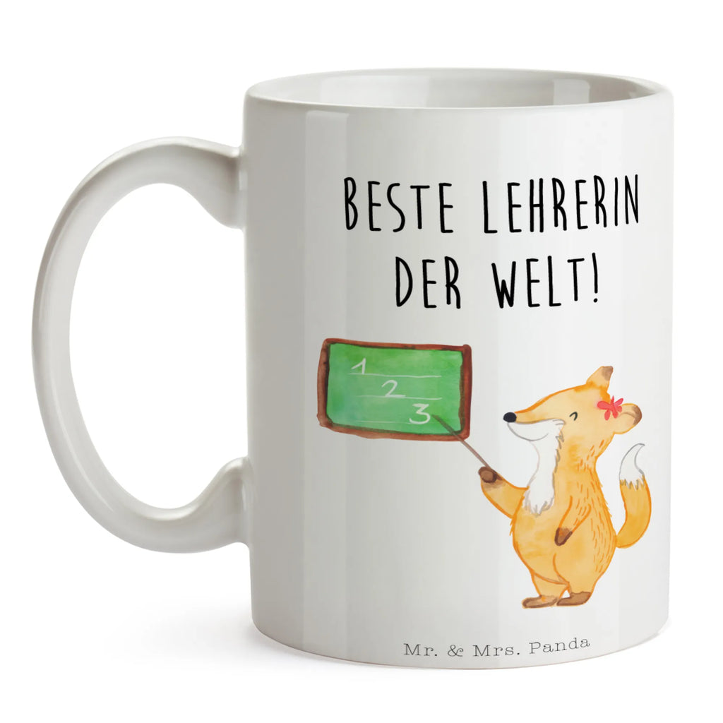 Tasse Fuchs Lehrerin Tasse, Kaffeetasse, Teetasse, Becher, Kaffeebecher, Teebecher, Keramiktasse, Porzellantasse, Büro Tasse, Geschenk Tasse, Tasse Sprüche, Tasse Motive, Kaffeetassen, Tasse bedrucken, Designer Tasse, Cappuccino Tassen, Schöne Teetassen, Tiermotive, Gute Laune, lustige Sprüche, Tiere