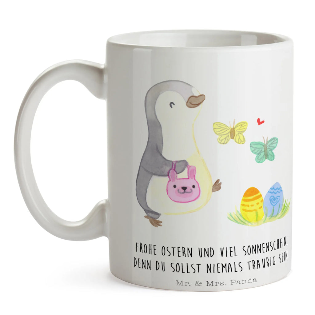 Tasse Pinguin Eiersuche Tasse, Kaffeetasse, Teetasse, Becher, Kaffeebecher, Teebecher, Keramiktasse, Porzellantasse, Büro Tasse, Geschenk Tasse, Tasse Sprüche, Tasse Motive, Kaffeetassen, Tasse bedrucken, Designer Tasse, Cappuccino Tassen, Schöne Teetassen, Ostern, Osterhase, Ostergeschenke, Osternest, Osterdeko, Geschenke zu Ostern, Ostern Geschenk, Ostergeschenke Kinder, Ostern Kinder