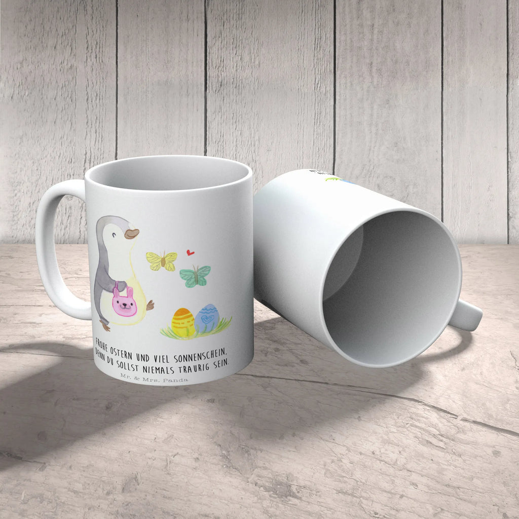 Tasse Pinguin Eiersuche Tasse, Kaffeetasse, Teetasse, Becher, Kaffeebecher, Teebecher, Keramiktasse, Porzellantasse, Büro Tasse, Geschenk Tasse, Tasse Sprüche, Tasse Motive, Kaffeetassen, Tasse bedrucken, Designer Tasse, Cappuccino Tassen, Schöne Teetassen, Ostern, Osterhase, Ostergeschenke, Osternest, Osterdeko, Geschenke zu Ostern, Ostern Geschenk, Ostergeschenke Kinder, Ostern Kinder