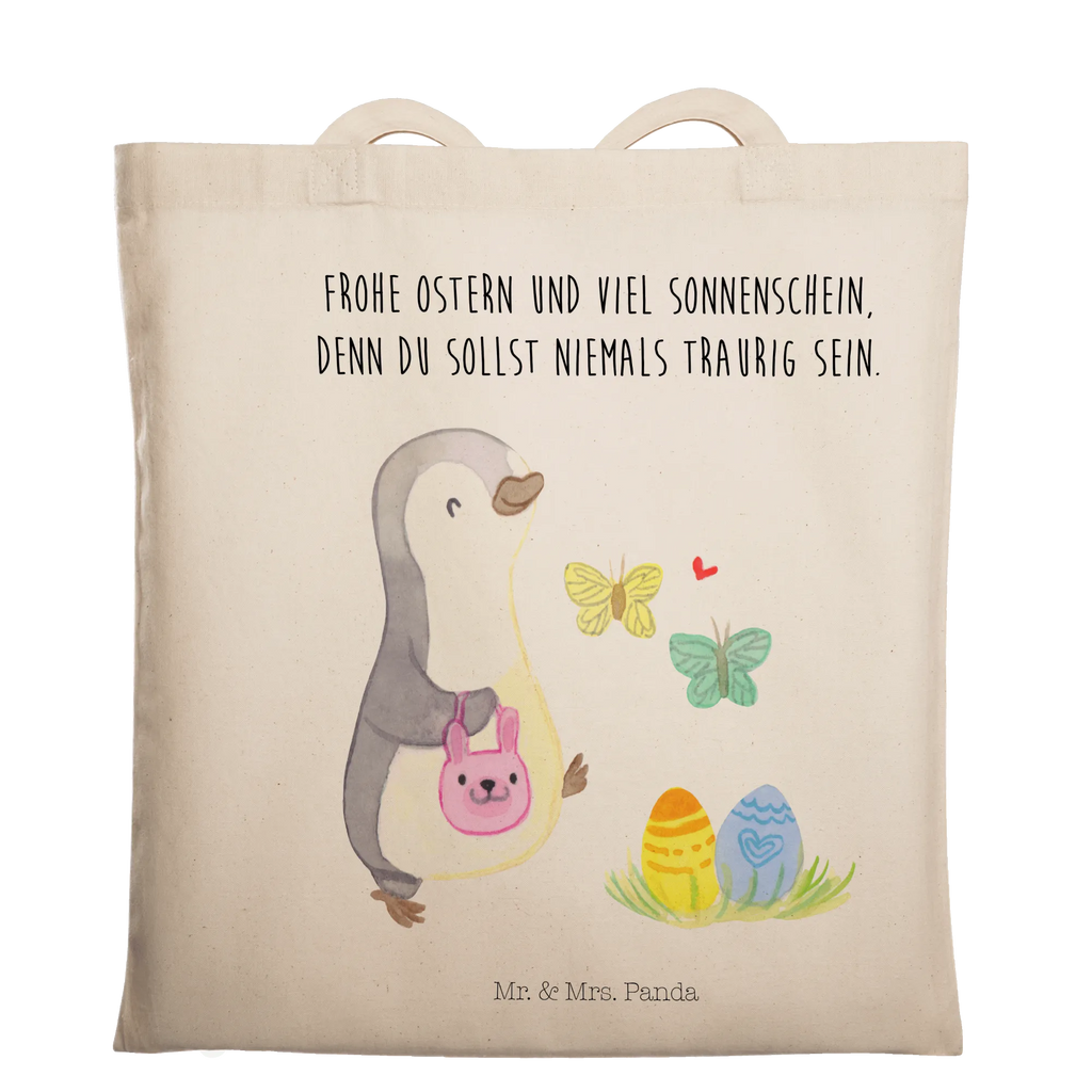 Tragetasche Pinguin Eiersuche Beuteltasche, Beutel, Einkaufstasche, Jutebeutel, Stoffbeutel, Tasche, Shopper, Umhängetasche, Strandtasche, Schultertasche, Stofftasche, Tragetasche, Badetasche, Jutetasche, Einkaufstüte, Laptoptasche, Ostern, Osterhase, Ostergeschenke, Osternest, Osterdeko, Geschenke zu Ostern, Ostern Geschenk, Ostergeschenke Kinder, Ostern Kinder