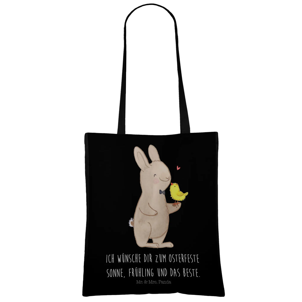 Tragetasche Hase mit Küken Beuteltasche, Beutel, Einkaufstasche, Jutebeutel, Stoffbeutel, Tasche, Shopper, Umhängetasche, Strandtasche, Schultertasche, Stofftasche, Tragetasche, Badetasche, Jutetasche, Einkaufstüte, Laptoptasche, Ostern, Osterhase, Ostergeschenke, Osternest, Osterdeko, Geschenke zu Ostern, Ostern Geschenk, Ostergeschenke Kinder, Ostern Kinder