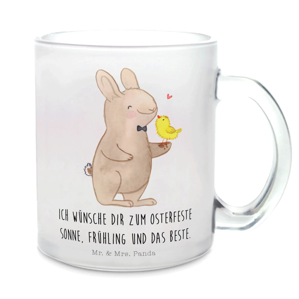 Teetasse Hase mit Küken Teetasse, Teeglas, Teebecher, Tasse mit Henkel, Tasse, Glas Teetasse, Teetasse aus Glas, Ostern, Osterhase, Ostergeschenke, Osternest, Osterdeko, Geschenke zu Ostern, Ostern Geschenk, Ostergeschenke Kinder, Ostern Kinder