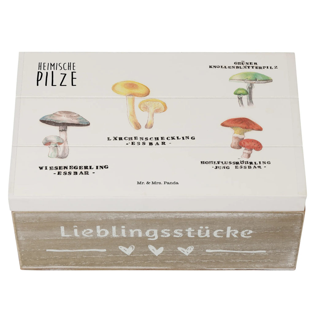 Holzkiste Heimische Pilze Holzkiste, Kiste, Schatzkiste, Truhe, Schatulle, XXL, Erinnerungsbox, Erinnerungskiste, Dekokiste, Aufbewahrungsbox, Geschenkbox, Geschenkdose, Blumen Deko, Frühlings Deko, Sommer Deko, Dekoration, positive Botschaft, Naturliebhaber, Outdoor, Natur, Abenteuer, Pilze, Pilz, Glückspilz