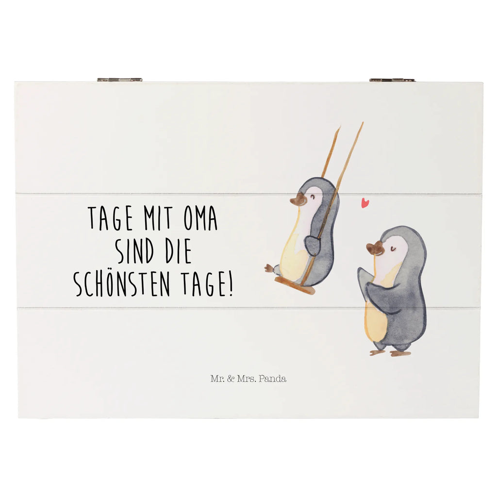 Holzkiste Pinguin Oma schaukeln Holzkiste, Kiste, Schatzkiste, Truhe, Schatulle, XXL, Erinnerungsbox, Erinnerungskiste, Dekokiste, Aufbewahrungsbox, Geschenkbox, Geschenkdose, Familie, Vatertag, Muttertag, Bruder, Schwester, Mama, Papa, Oma, Opa, beste Oma, Lieblingsoma, Geschenk für Oma, Omi, Großmutter