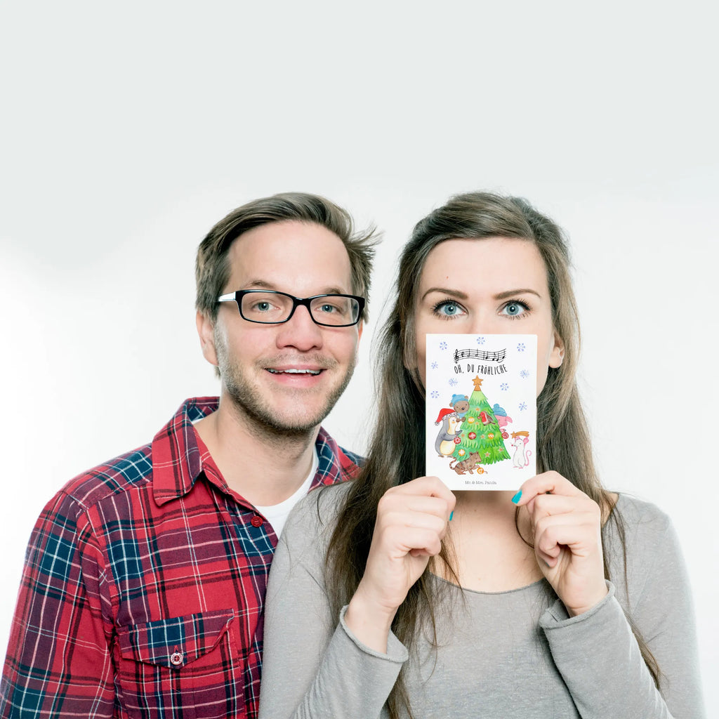 Postkarte Weihnachtsbaum schmücken Postkarte, Karte, Geschenkkarte, Grußkarte, Einladung, Ansichtskarte, Geburtstagskarte, Einladungskarte, Dankeskarte, Ansichtskarten, Einladung Geburtstag, Einladungskarten Geburtstag, Winter, Weihnachten, Weihnachtsdeko, Nikolaus, Advent, Heiligabend, Wintermotiv