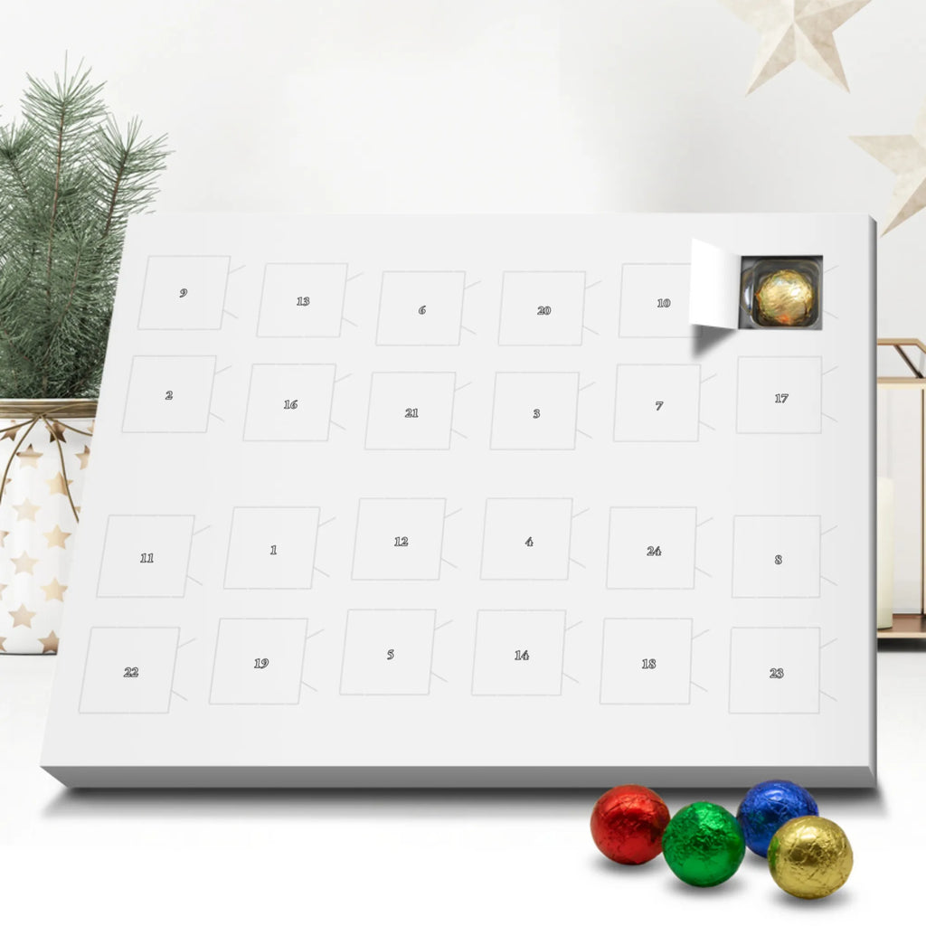 Schoko Adventskalender Faultier Kakao Adventskalender, Schokoladen Adventskalender, Schoko Adventskalender, Winter, Weihnachten, Weihnachtsdeko, Nikolaus, Advent, Heiligabend, Wintermotiv