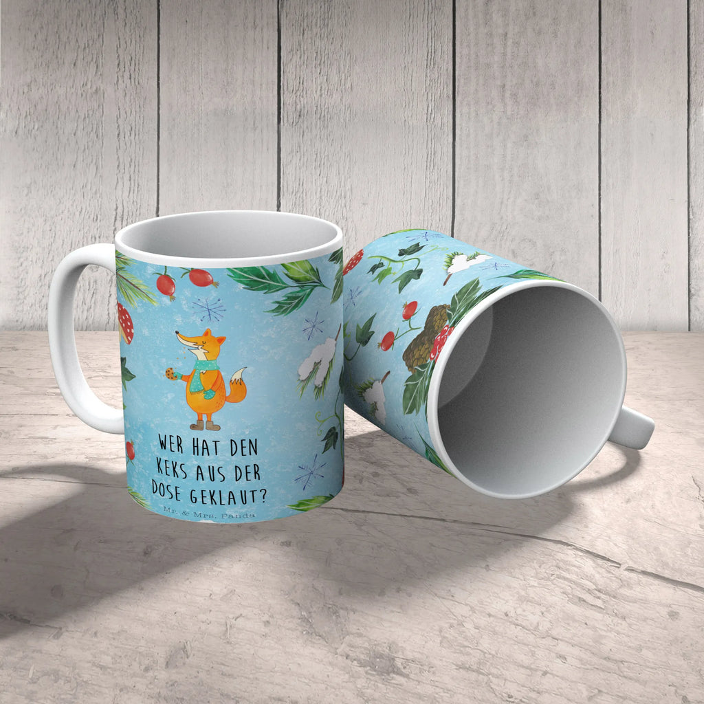 Tasse Fuchs Keksdose Tasse, Kaffeetasse, Teetasse, Becher, Kaffeebecher, Teebecher, Keramiktasse, Porzellantasse, Büro Tasse, Geschenk Tasse, Tasse Sprüche, Tasse Motive, Kaffeetassen, Tasse bedrucken, Designer Tasse, Cappuccino Tassen, Schöne Teetassen, Winter, Weihnachten, Weihnachtsdeko, Nikolaus, Advent, Heiligabend, Wintermotiv