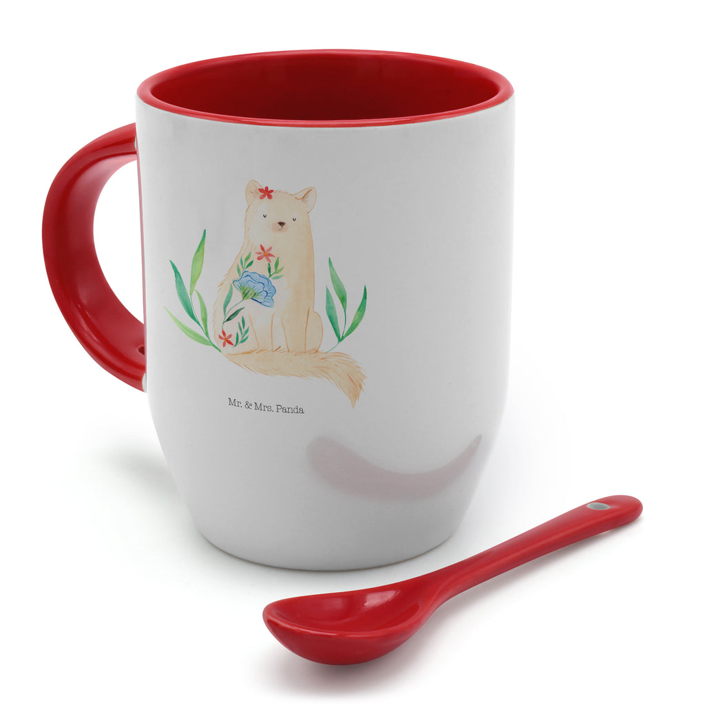 Tasse mit Löffel Katze Blumen Tasse, Kaffeetasse, Tassen, Tasse mit Spruch, Kaffeebecher, Tasse mit Löffel, Katze, Katzenmotiv, Katzenfan, Katzendeko, Katzenfreund, Katzenliebhaber, Katzenprodukte, Katzenartikel, Katzenaccessoires, Katzensouvenirs, Katzenliebhaberprodukte, Katzenmotive, Selbstliebe, Selfcare, Motivation, Mutausbruch