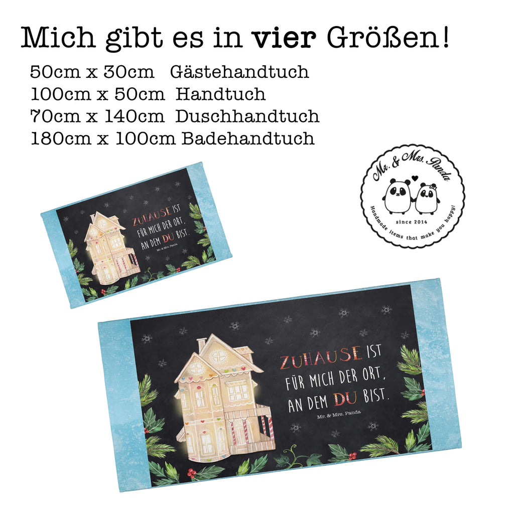 Handtuch Lebkuchenhaus Gästetuch, Reisehandtuch, Sport Handtuch, Frottier, Kinder Handtuch, Winter, Weihnachten, Weihnachtsdeko, Nikolaus, Advent, Heiligabend, Wintermotiv