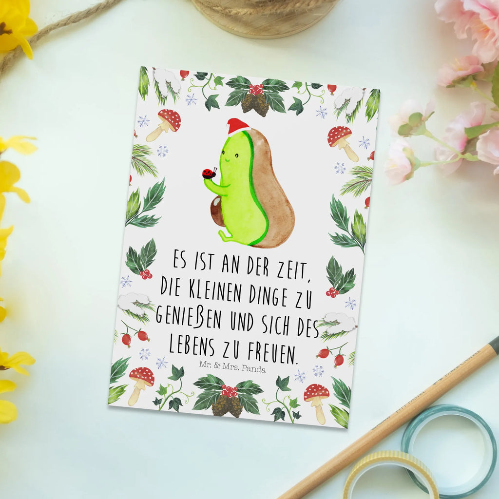 Postkarte Avocado kleine Dinge Postkarte, Karte, Geschenkkarte, Grußkarte, Einladung, Ansichtskarte, Geburtstagskarte, Einladungskarte, Dankeskarte, Ansichtskarten, Einladung Geburtstag, Einladungskarten Geburtstag, Winter, Weihnachten, Weihnachtsdeko, Nikolaus, Advent, Heiligabend, Wintermotiv