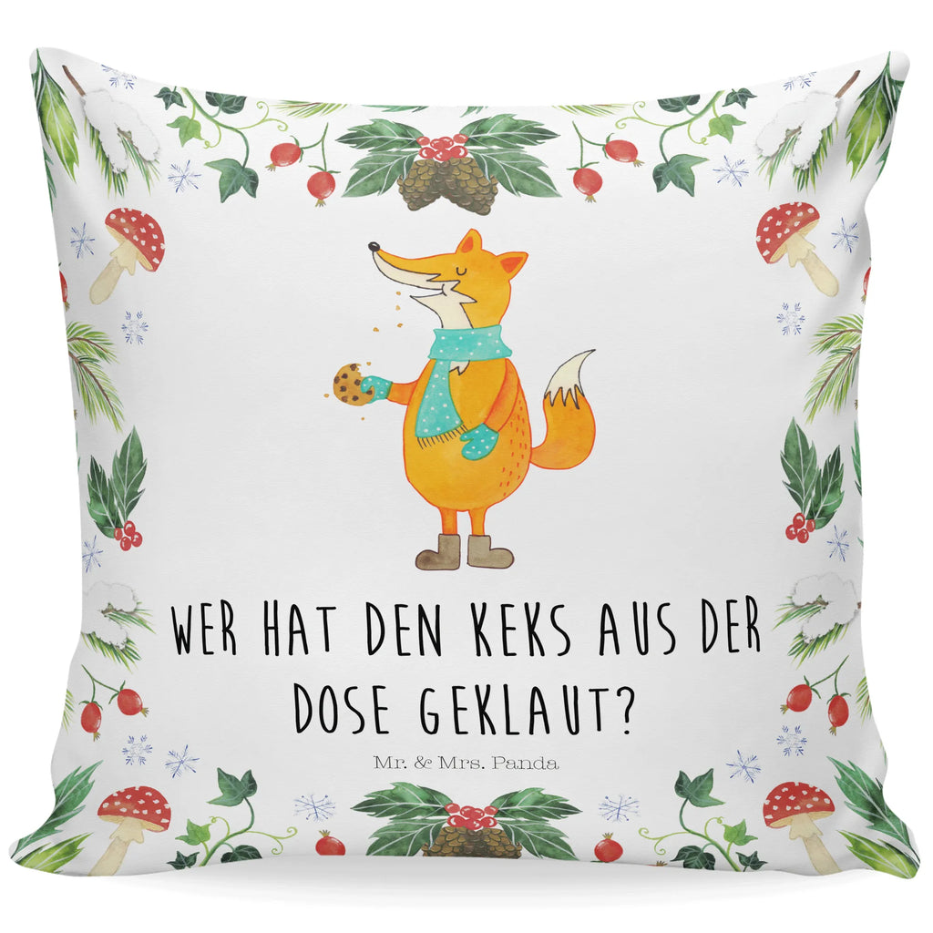 40x40 Kissen Fuchs Keksdose Kissenhülle, Kopfkissen, Sofakissen, Dekokissen, Motivkissen, sofakissen, sitzkissen, Kissen, Kissenbezüge, Kissenbezug 40x40, Kissen 40x40, Kissenhülle 40x40, Zierkissen, Couchkissen, Dekokissen Sofa, Sofakissen 40x40, Dekokissen 40x40, Kopfkissen 40x40, Kissen 40x40 Waschbar, Winter, Weihnachten, Weihnachtsdeko, Nikolaus, Advent, Heiligabend, Wintermotiv