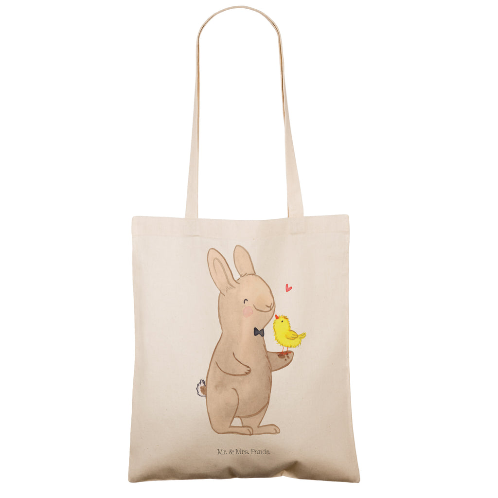 Tragetasche Hase mit Küken Beuteltasche, Beutel, Einkaufstasche, Jutebeutel, Stoffbeutel, Tasche, Shopper, Umhängetasche, Strandtasche, Schultertasche, Stofftasche, Tragetasche, Badetasche, Jutetasche, Einkaufstüte, Laptoptasche, Ostern, Osterhase, Ostergeschenke, Osternest, Osterdeko, Geschenke zu Ostern, Ostern Geschenk, Ostergeschenke Kinder, Ostern Kinder