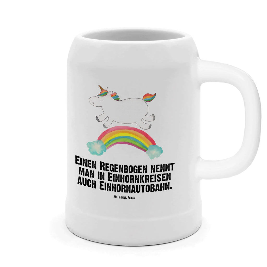 Bierkrug Einhorn Regenbogen Bierkrug, Bierkrüge, Bierkrug Steingut, Steinkrüge, 0, 5 l, 500ml, Krug, Einhorn, Einhörner, Einhorn Deko, Unicorn, Regenbogen, Glitzer, Einhornpower, Erwachsenwerden, Einhornautobahn