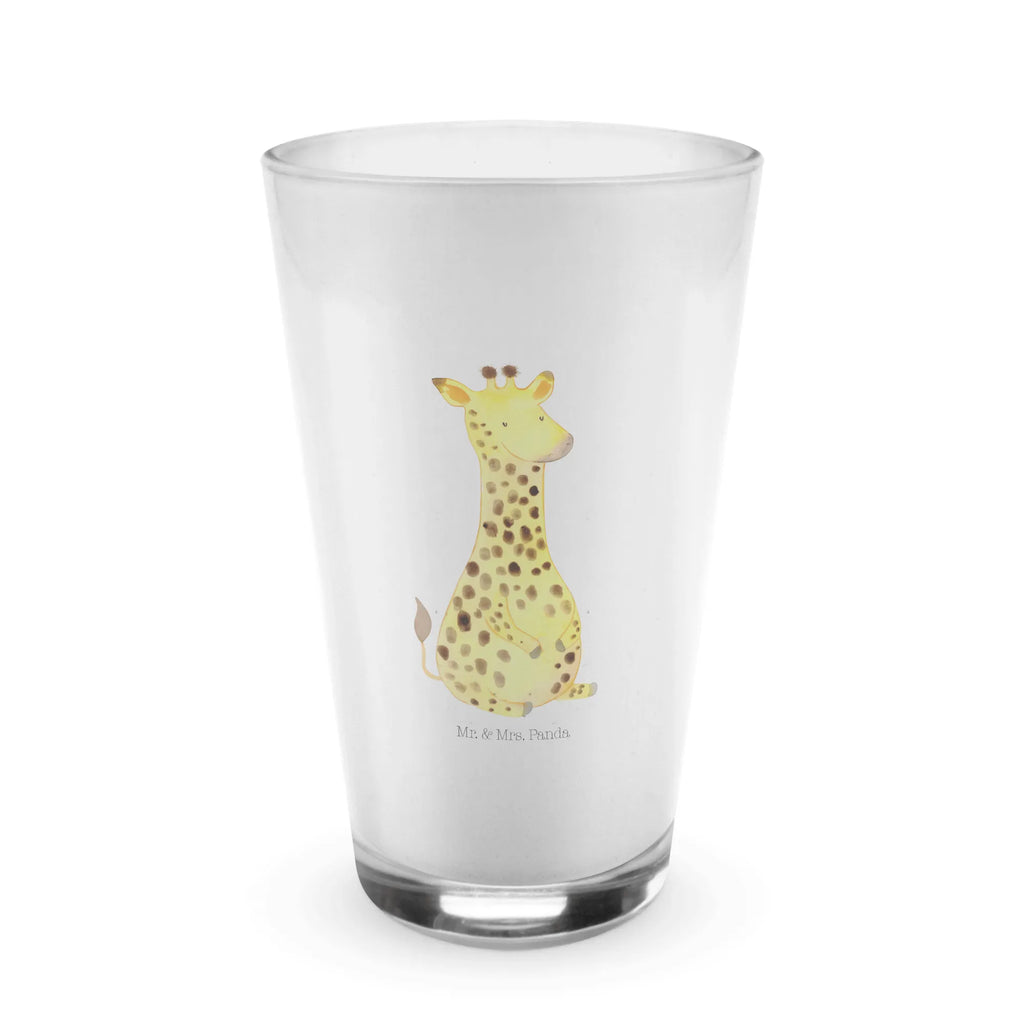 Glas Giraffe Zufrieden Cappuccino Glas, Glas, Cappuccino Tasse, Latte Macchiato, Afrika, Wildtiere, Giraffe, Zufrieden, Glück, Abenteuer