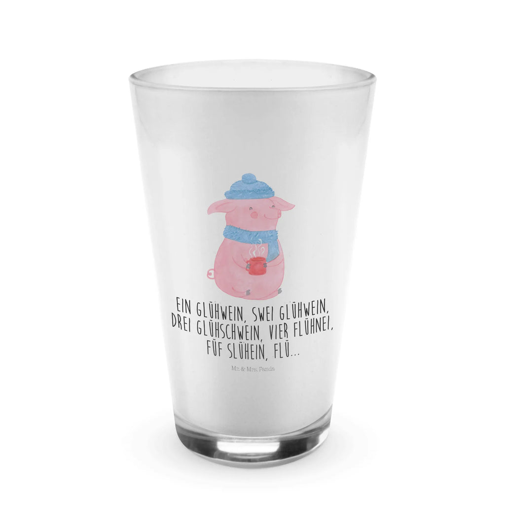 Glas Lallelndes Glühschwein Cappuccino Glas, Glas, Cappuccino Tasse, Latte Macchiato, Winter, Weihnachten, Weihnachtsdeko, Nikolaus, Advent, Heiligabend, Wintermotiv, Glühwein, Betrunken, Weihnachtsmarkt, Spruch