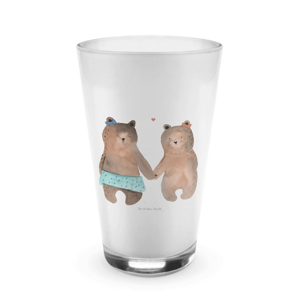 Glas Bär Freundin Cappuccino Glas, Glas, Cappuccino Tasse, Latte Macchiato, Bär, Teddy, Teddybär, Bär Freundin Beste Freund Liebe Liebesbeweis Verliebt Kumpel Kumpeliene