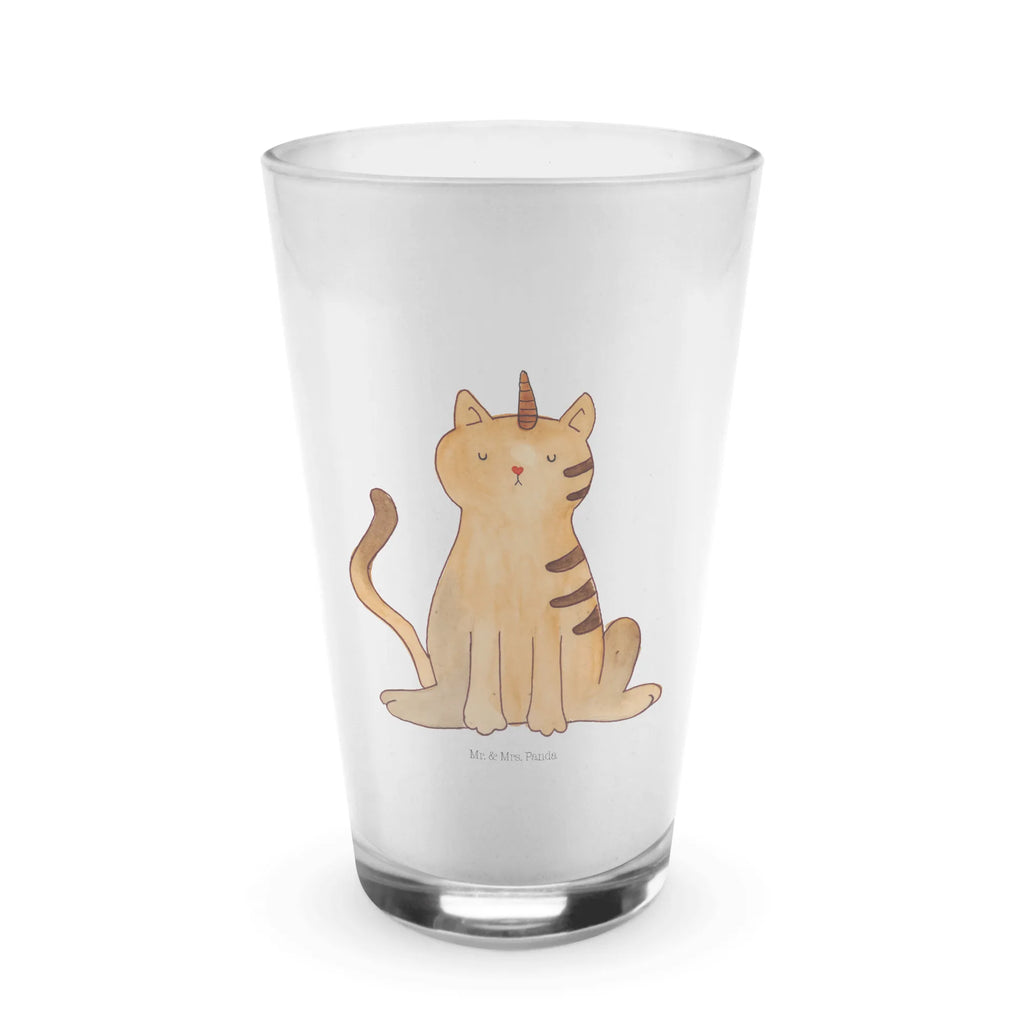 Glas Einhorn Katze Cappuccino Glas, Glas, Cappuccino Tasse, Latte Macchiato, Einhorn, Einhörner, Einhorn Deko, Pegasus, Unicorn, Katzer, Mieze, Regenbogen, Glitzer, Einhornpower, Erwachsenwerden, Katze, Katzenhorn, Einhornkatze, Kittyhorn