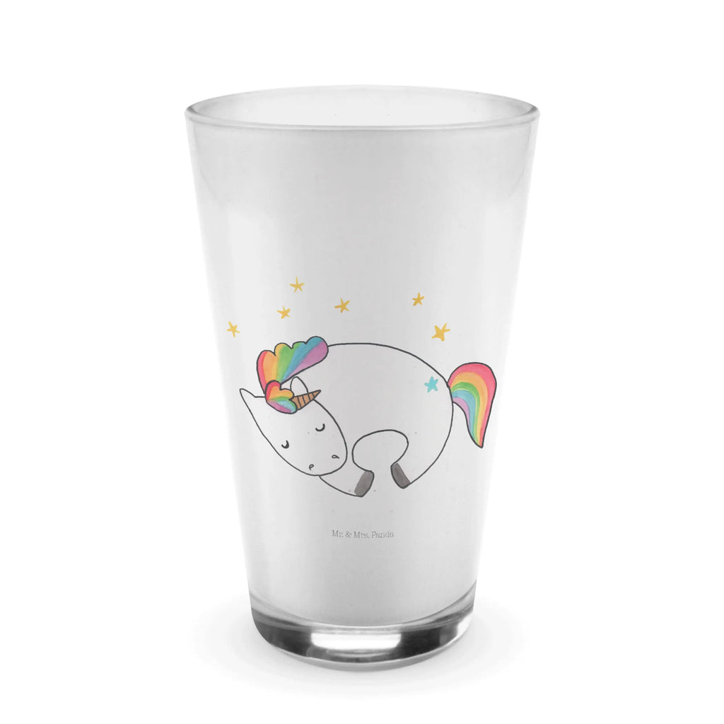 Glas Einhorn Nacht Cappuccino Glas, Glas, Cappuccino Tasse, Latte Macchiato, Einhorn, Einhörner, Einhorn Deko, Pegasus, Unicorn, Träume, Traum, unicorn, Realität, Menschen, Geschenk, Ruhe, Freundin