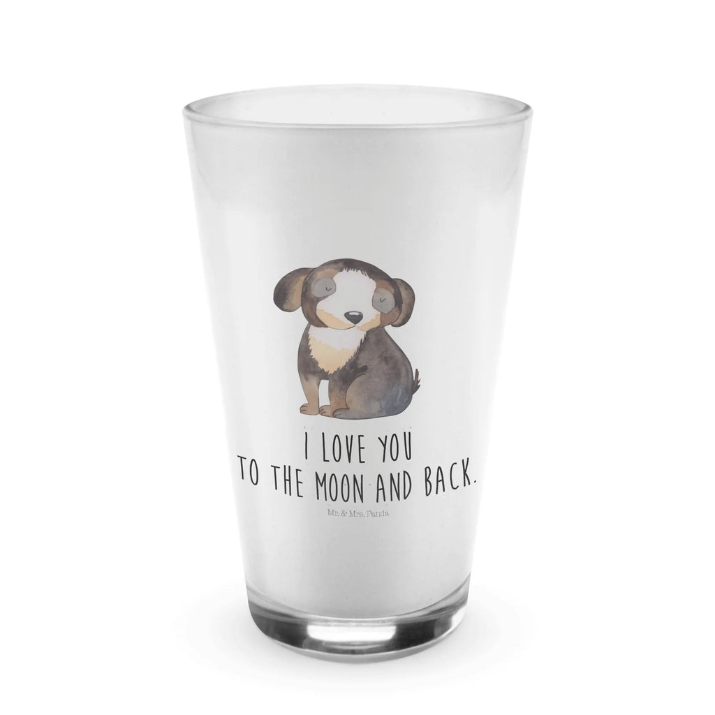 Glas Hund entspannt Cappuccino Glas, Glas, Cappuccino Tasse, Latte Macchiato, Hund, Hundemotiv, Haustier, Hunderasse, Tierliebhaber, Hundebesitzer, Sprüche, schwarzer Hund, Hundeliebe, Liebe, Hundeglück